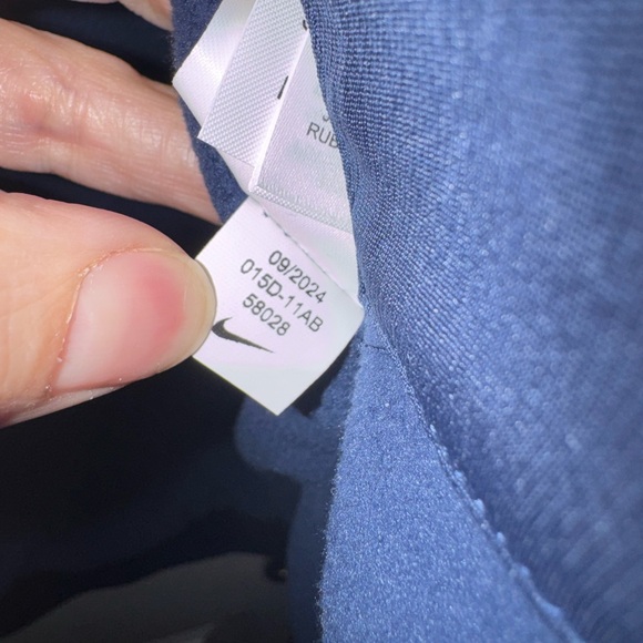 Atlanta Braves Nike Dugout Collection Bomber Jacket Blue Large NWOT - Picture 5 of 6